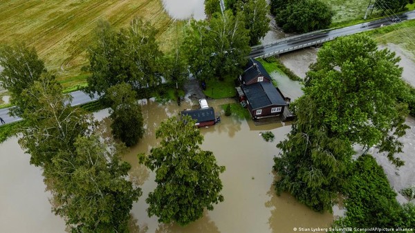 Banjir dan Longsor Terjang Beberapa Negara di Eropa